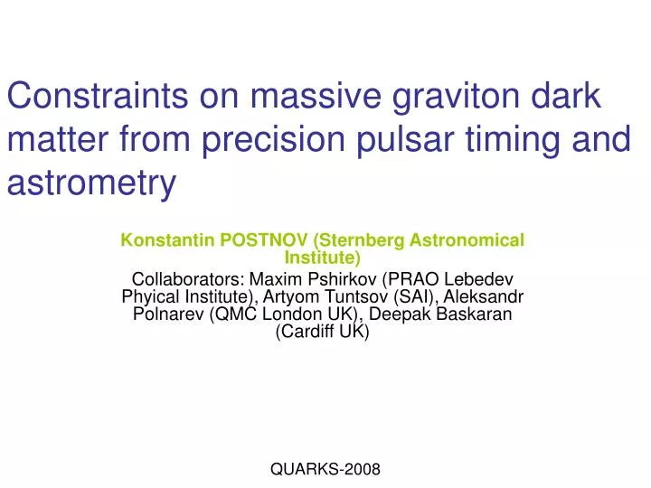 constraints on massive graviton dark matter from precision pulsar timing and astrometry