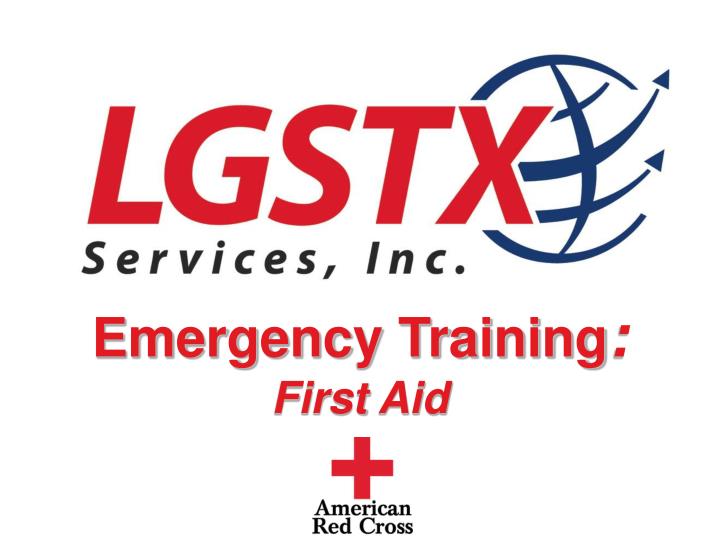 emergency training first aid