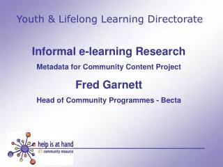 Youth &amp; Lifelong Learning Directorate
