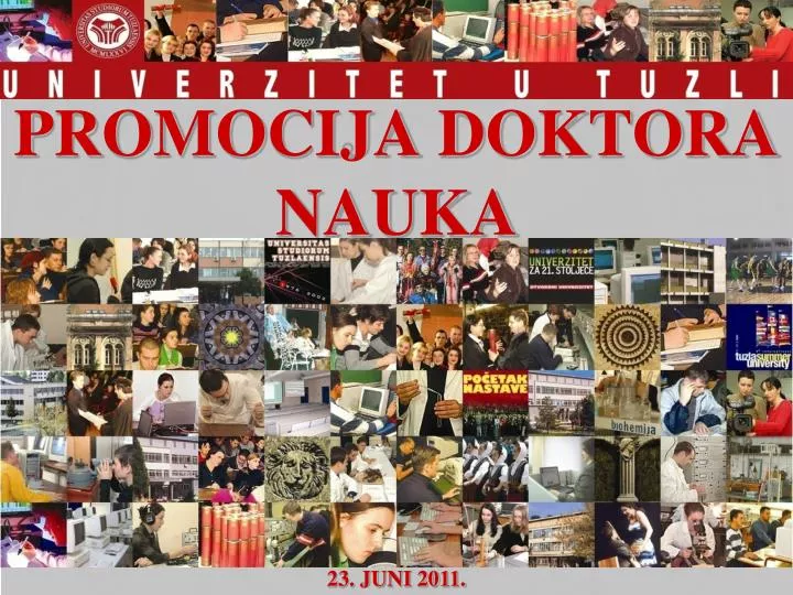 promocija doktora nauka