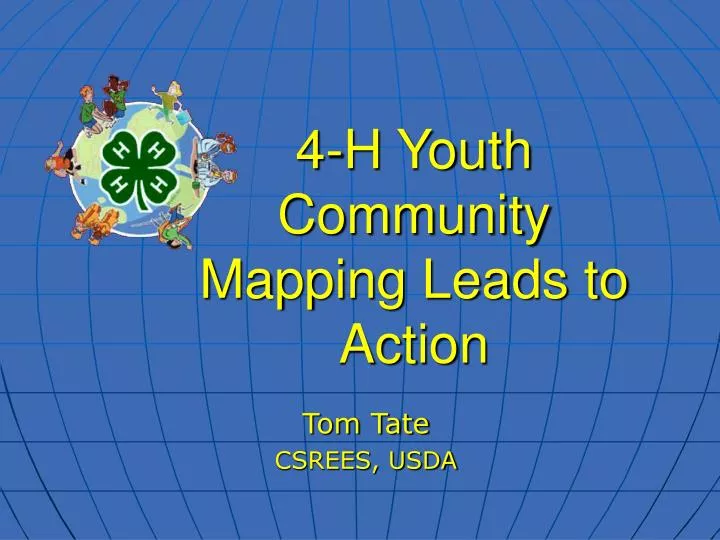 4 h youth community mapping leads to action