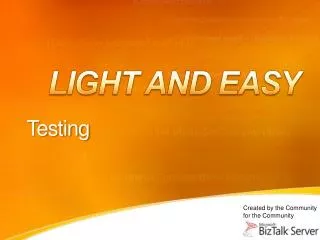 testing