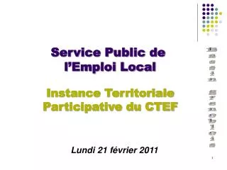 instance territoriale participative du ctef