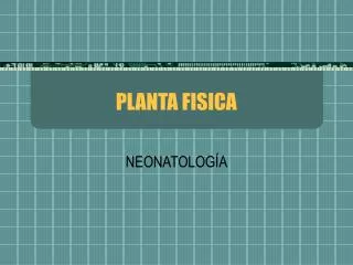 planta fisica