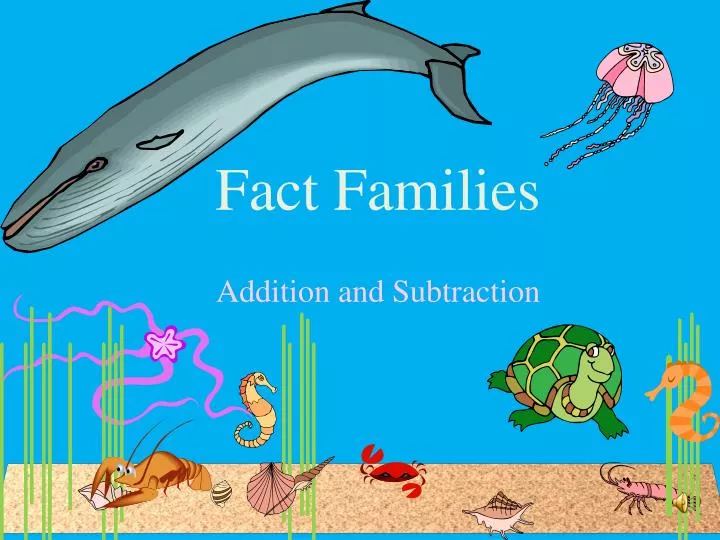fact families addition and subtraction