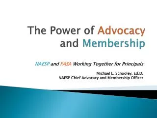 The Power of Advocacy and Membership