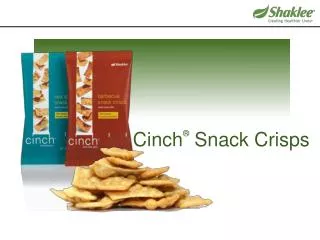 Cinch ® Snack Crisps