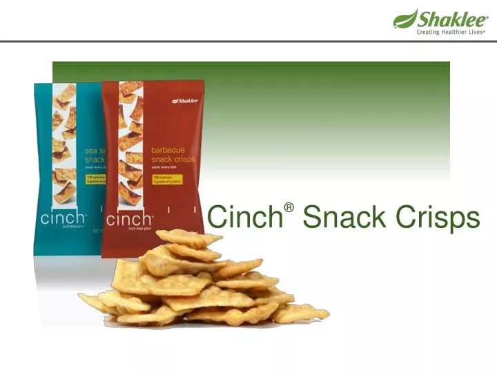 cinch snack crisps