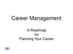 Career Management - slide 1