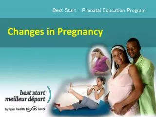 Changes in Pregnancy