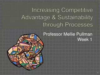 Increasing Competitive Advantage &amp; Sustainability through Processes