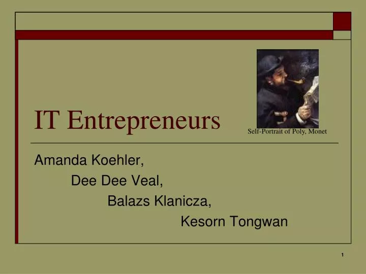 it entrepreneurs