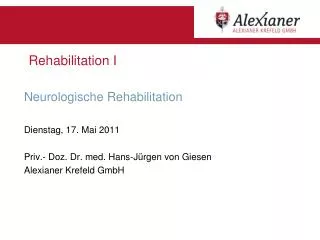 rehabilitation i