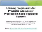 Plan for this Poster Symposium - slide 1