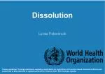 Dissolution - slide 1