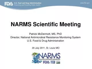 NARMS Scientific Meeting