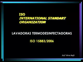 iso international standart organization