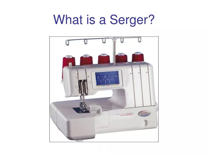 what is a serger