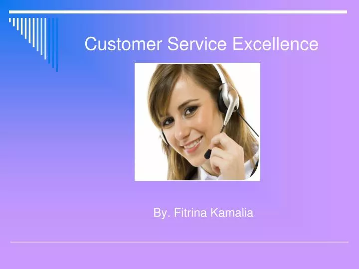 customer service excellence