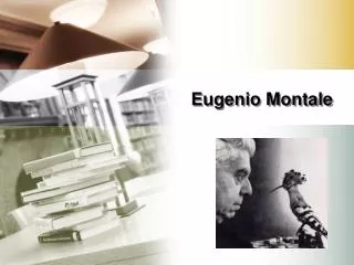 eugenio montale