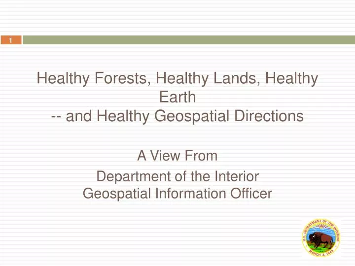 healthy forests healthy lands healthy earth and healthy geospatial directions