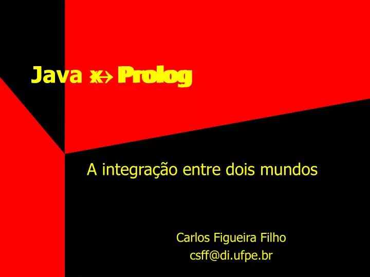 java x prolog