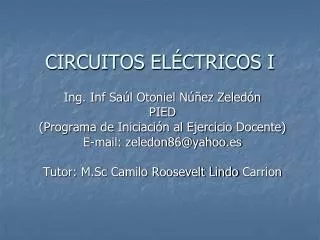 circuitos el ctricos i