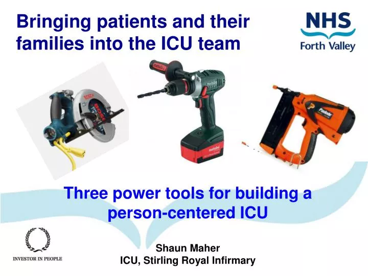 bringing patients and their families into the icu team