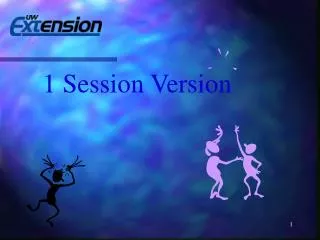 1 Session Version