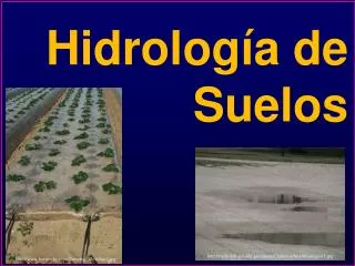 hidrolog a de suelos