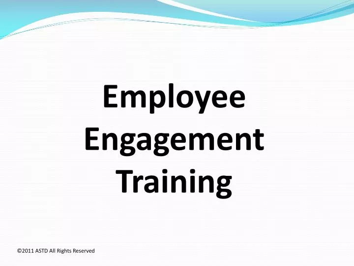 employee engagement training