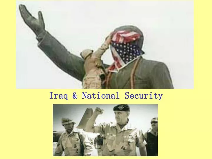 iraq national security