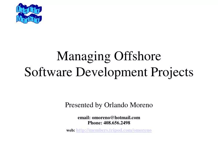 managing offshore software development projects