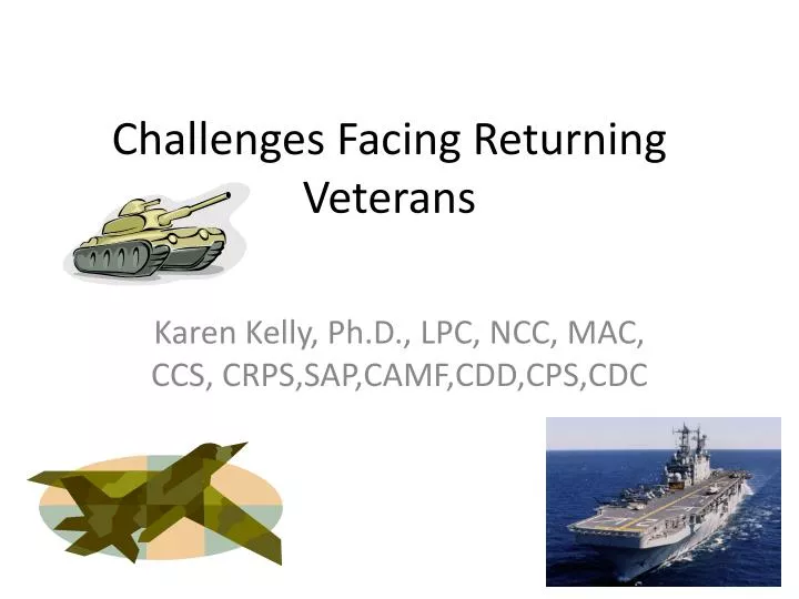 challenges facing returning veterans