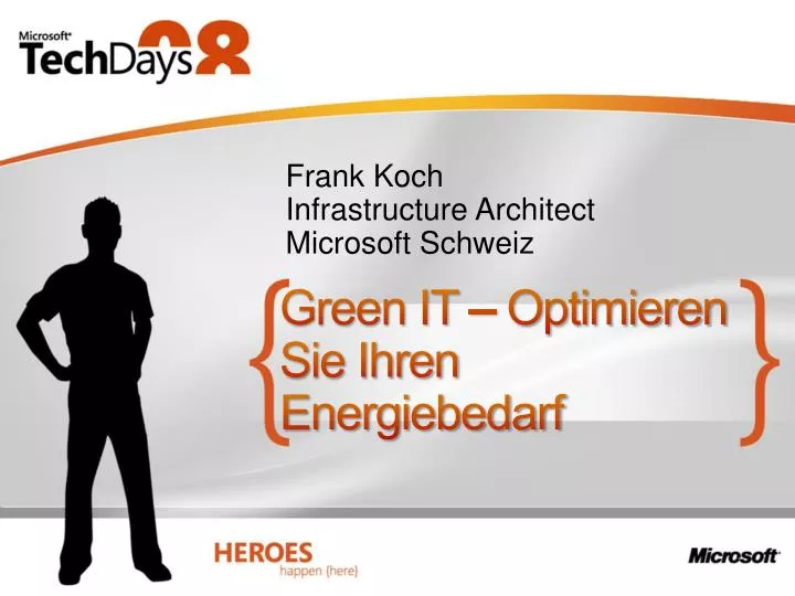 frank koch infrastructure architect microsoft schweiz