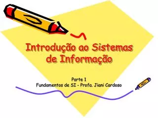 introdu o ao sistemas de informa o