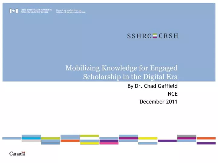mobilizing knowledge for engaged scholarship in the digital era