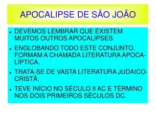 apocalipse de s o jo o