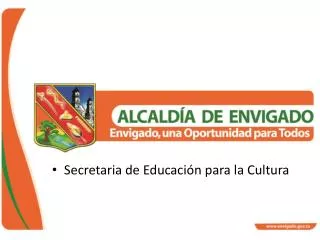 Secretaria de Educación para la Cultura