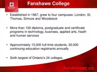 Fanshawe College