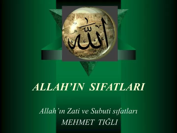 allah in sifatlari