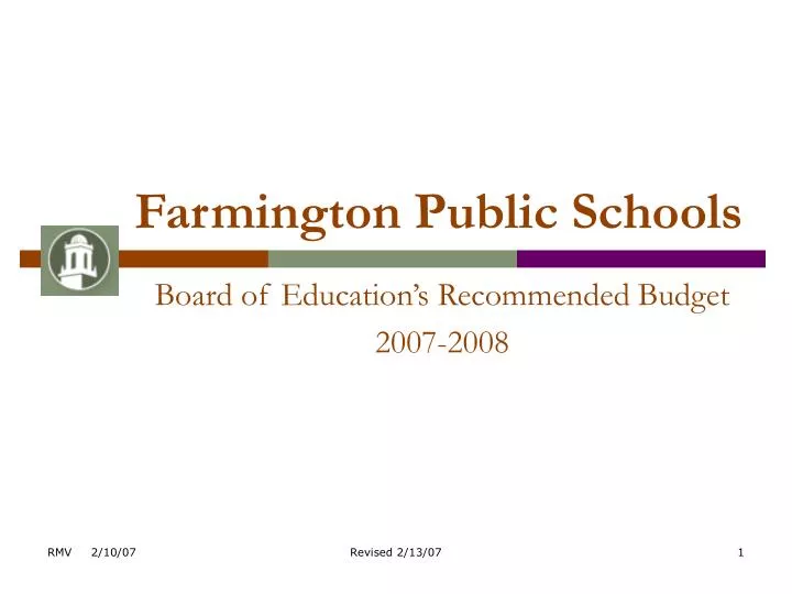 farmington public schools