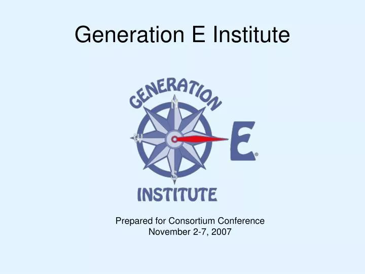 generation e institute