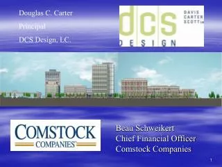 Beau Schweikert Chief Financial Officer Comstock Companies