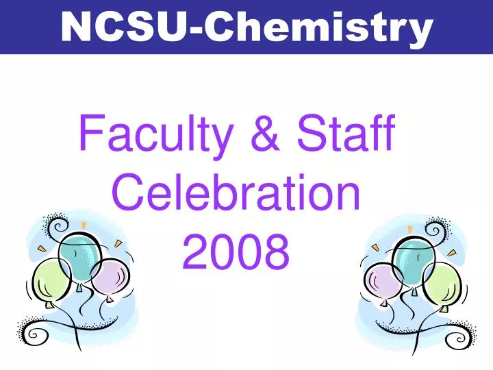 faculty staff celebration 2008