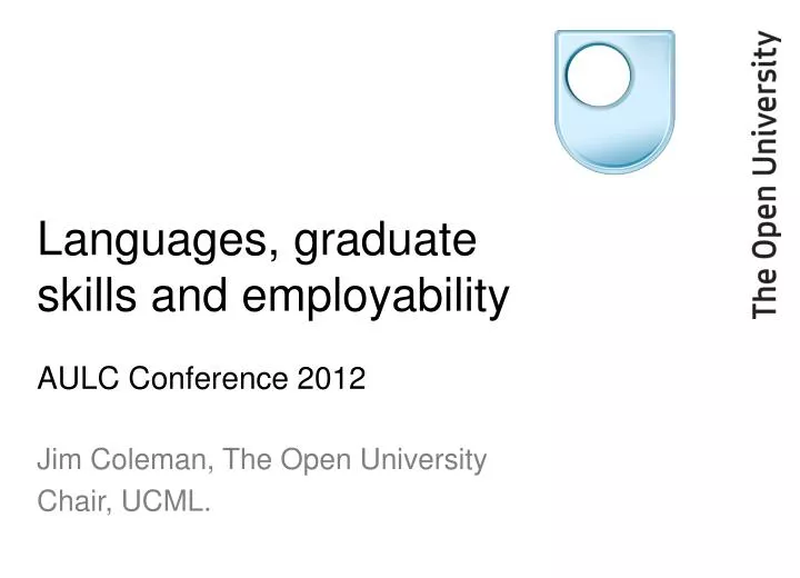 languages graduate skills and employability aulc conference 2012