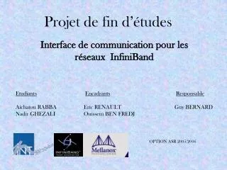 projet de fin d tudes