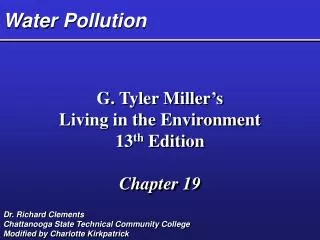 water pollution