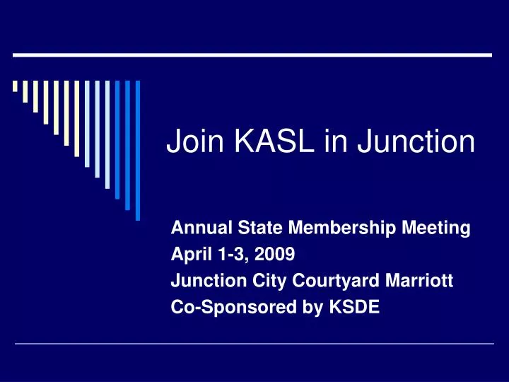 join kasl in junction