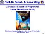 Civil Air Patrol - Arizona Wing - slide 1